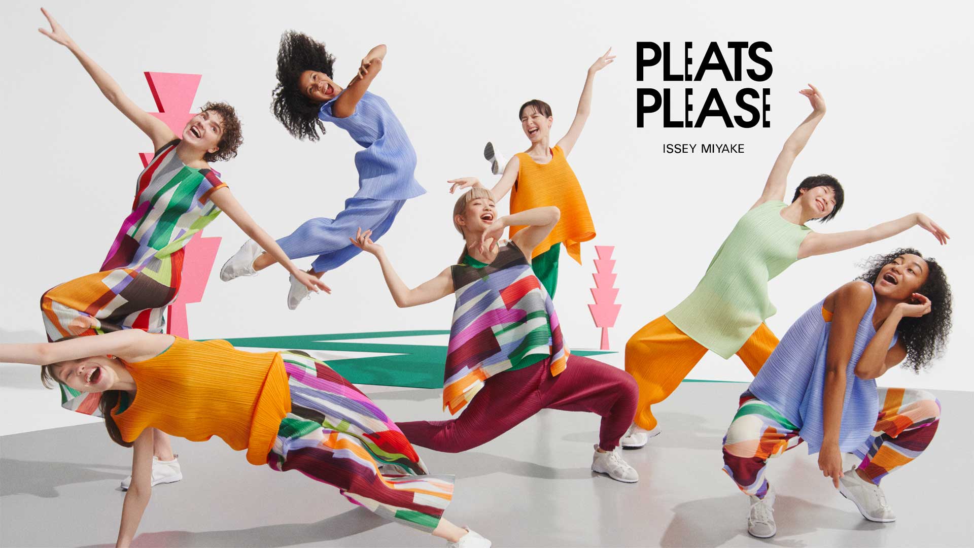 PLEATS PLEASE ISSEY MIYAKE “MONTHLY COLORS : MAY × PATH”｜WORKS ...